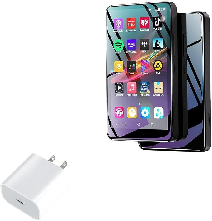 BoxWave Charger Compatible with Phinistec P5S - PD GAN miniCube (30W) 30W Tiny PD GAN Type-C Wall Charger - Winter White