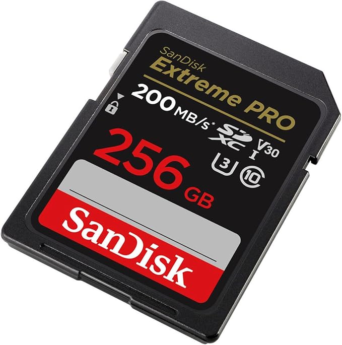 SanDisk Extreme PRO 256 GB Class 3/UHS-I (U3) V30 SDXC