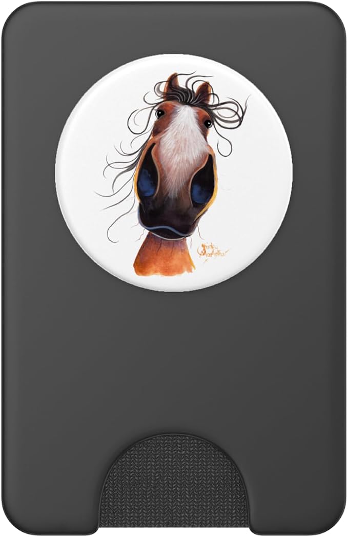 HoRSe PRiNT ANiMaL PRiNT ' FLaSH ' PopSockets PopGrip: Swappable Grip for Phones &amp Tablets PopSockets Adhesive PopGrip