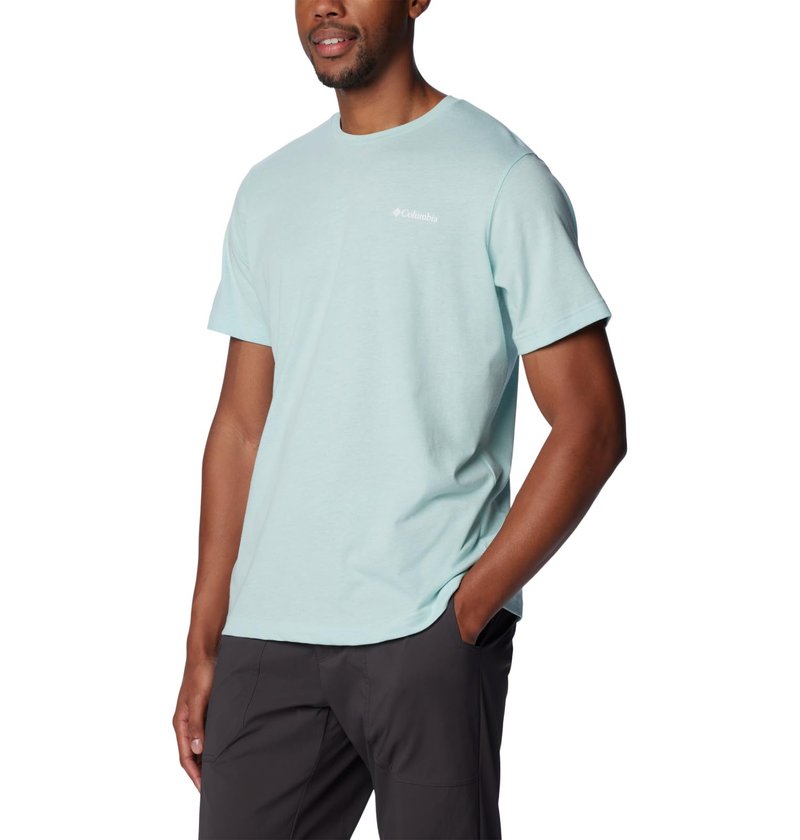 Columbia Men's Thistletown Hills Short Sleeve, Spray Double Dye, Small