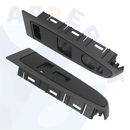 Window Control Switch Bezel Cover for Driver & Passenger Door Panel Compatible with Chevy Silverado, GMC Sierra 1500 2500 HD 3500 Door Switch Panel 2004-2007 89045124