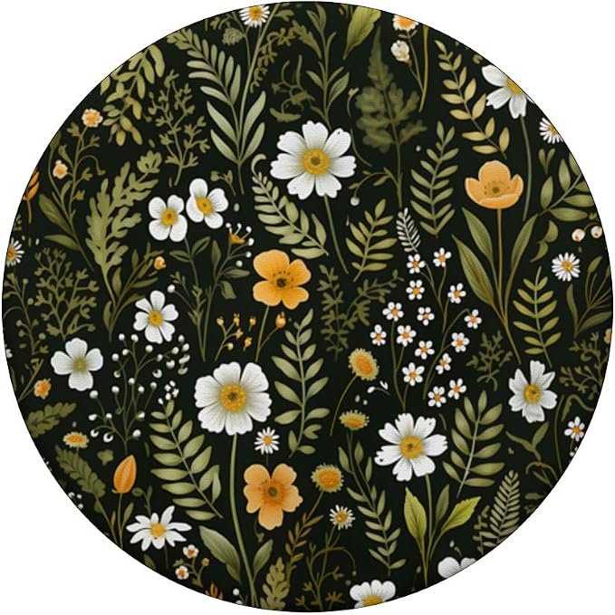 Mixed Flower Bouquet Floral Pattern Wildflowers PopSockets Adhesive PopGrip