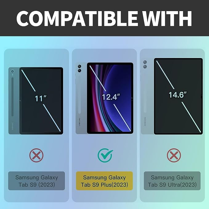 Case for Samsung Galaxy Tab A9 8.7-Inch 2023360 Degree Rotating Multi-Angle Viewing Protective Cover with Auto Sleep/Wake-Blue Butterfly