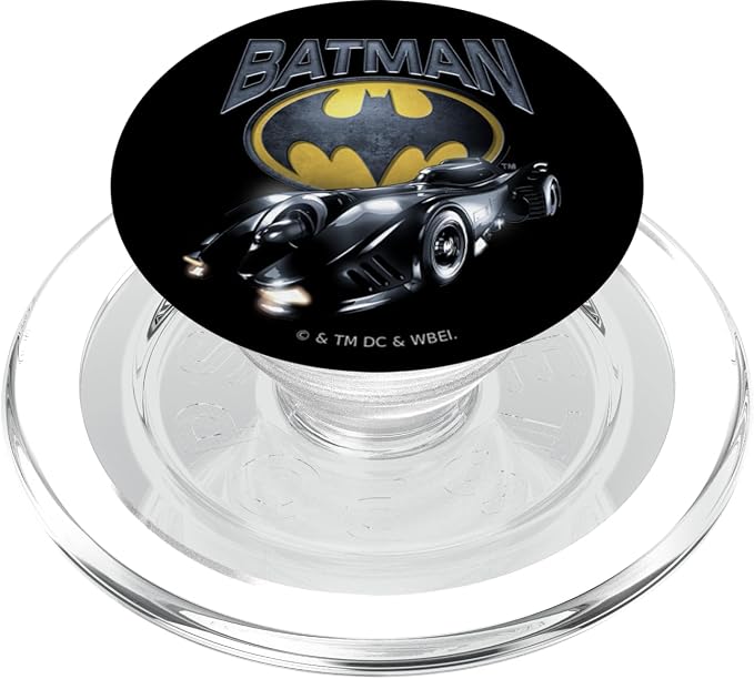 The Flash Movie Batman Batmobile PopSockets Adhesive PopGrip