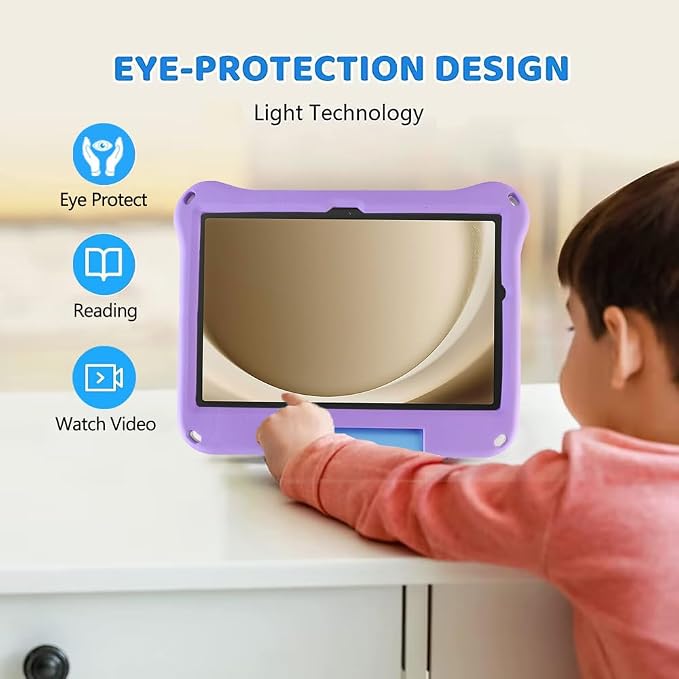 Dinosaur REVVL Tab 5G 2023 Case for Kid Boy Light EVA Kids Friendly Revvl Tab Case with Handle Kickstand Kids Pro Shockproof Full Cover Boy's Gift (KL)