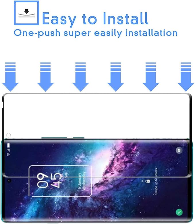 for TCL 20 Pro 5G 3D Curved Screen Protector [2 Pcs] 3D Full Coverage HD Clear Anti-Scratch Easy to Install Screen Tempered Glass for TCL 20 Pro 5G Phone