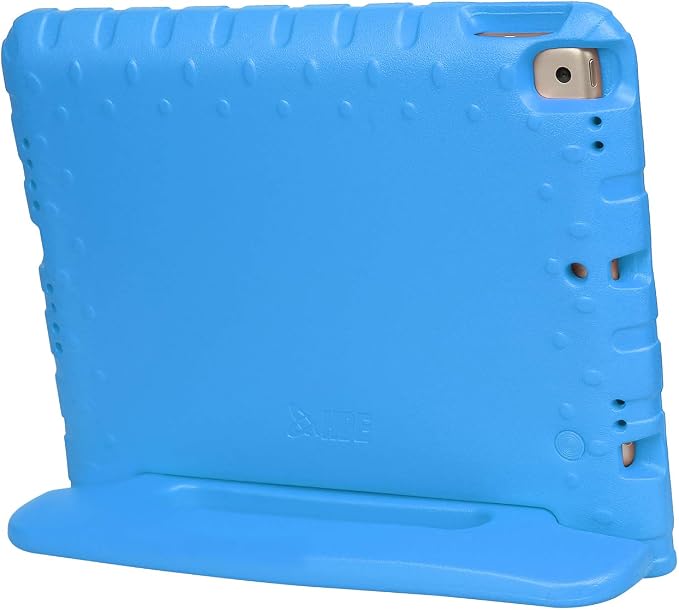 HDE Case for iPad 9th Generation Kids Shockproof Cover 10.2 inch with Handle Stand fits 2021 9th Gen 2020 8th 2019 7th Tablet - Black