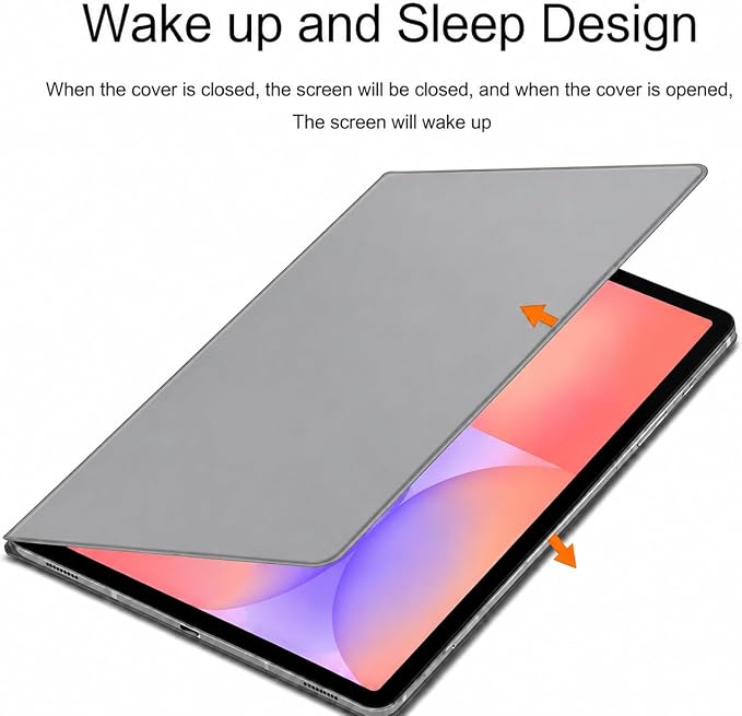 Magnetic Case for Galaxy Tab S10 Lite/Galaxy Tab S10 FE/Galaxy Tab S9 FE 10.9 Inch/Tab S9 11 2023 with S Pen Holder Ultra-Slim Lightweight Slim Magnetic Stand Case with Auto Sleep/Wake Black