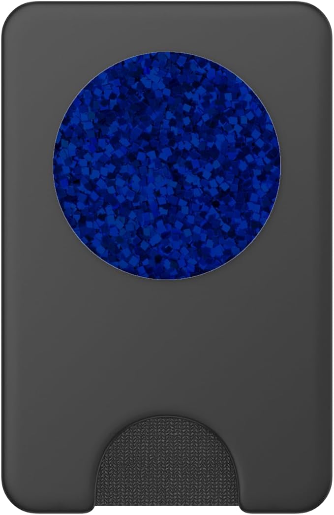 Blue Sparkle glow dust PopSockets Adhesive PopGrip
