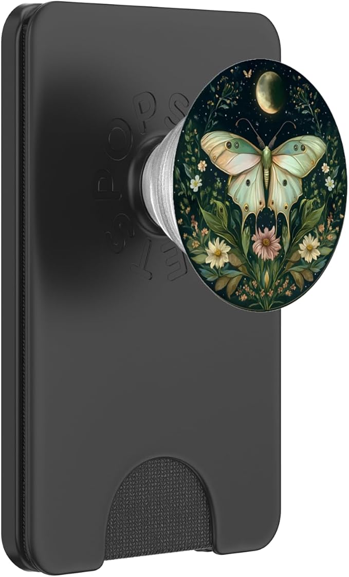 Luna Moth PopSockets Adhesive PopGrip