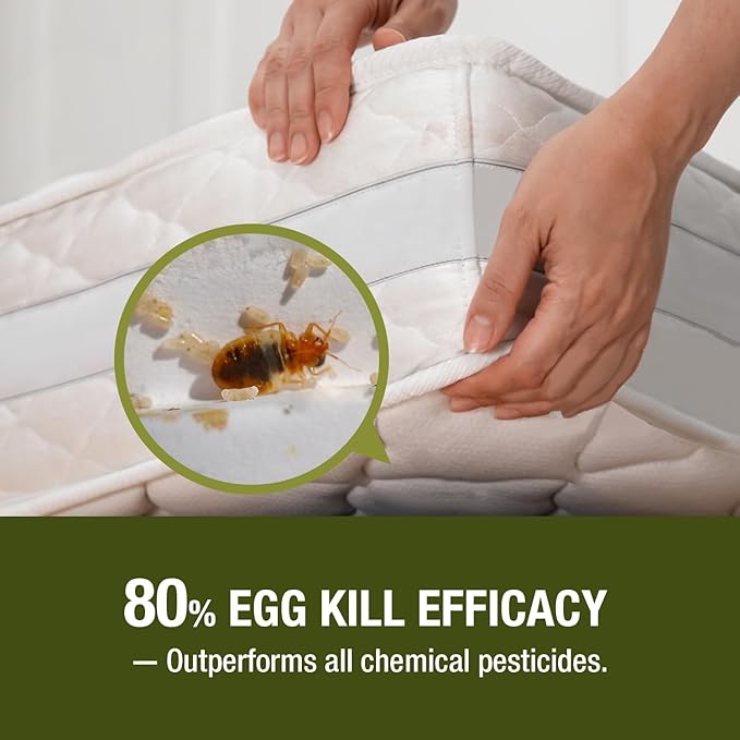Bed Bug Killer 16 oz EcoVenger by EcoRaider, 100% Kill Efficacy, Bedbugs & Mites, Kills Eggs & The Resistant, Lasting Protection, USDA BIO-Certified, Plant Extract Based & Non-Toxic, Child & Pet Safe