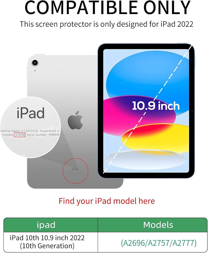 Case for iPad A16 11th/10th Generation 2025/2022 10.9 Inch Slim Trifold 10th Clear Back Transparent Cover with Pencil Holder &amp Auto Sleep/Wake Cover