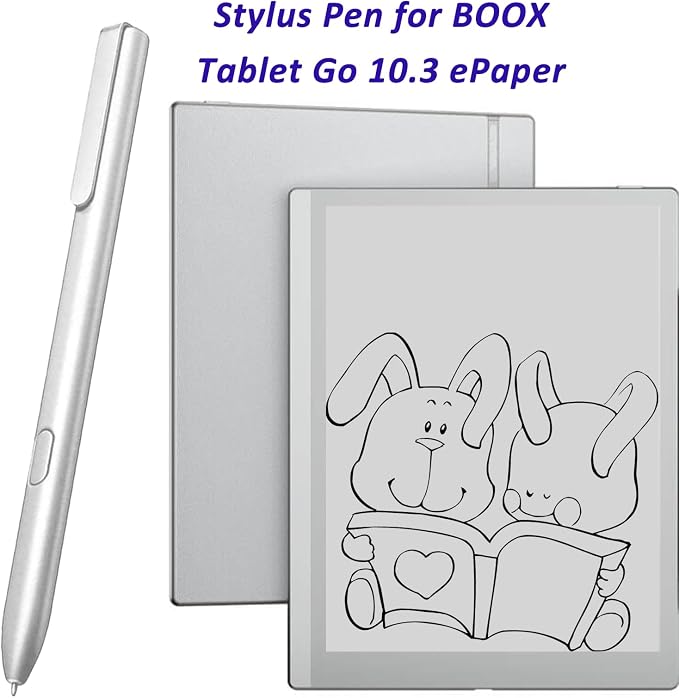 Stylus Pen for BOOX Tablet Go 10.3 ePaper Pen Plus Stylus Compatible for BOOX 10.3 Go ePaper E Ink TabletHigh PrecisionSmooth Writing(Black)