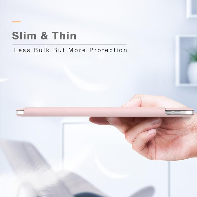 Magnetic Case for iPad (A16) 11th Generation 11 Inch 2025 Smart Folio for iPad 10th Generation 10.9 inch 2022 Trifold Stand Tablet Cover with Auto Sleep/Wake Slim Lightweight Case Black
