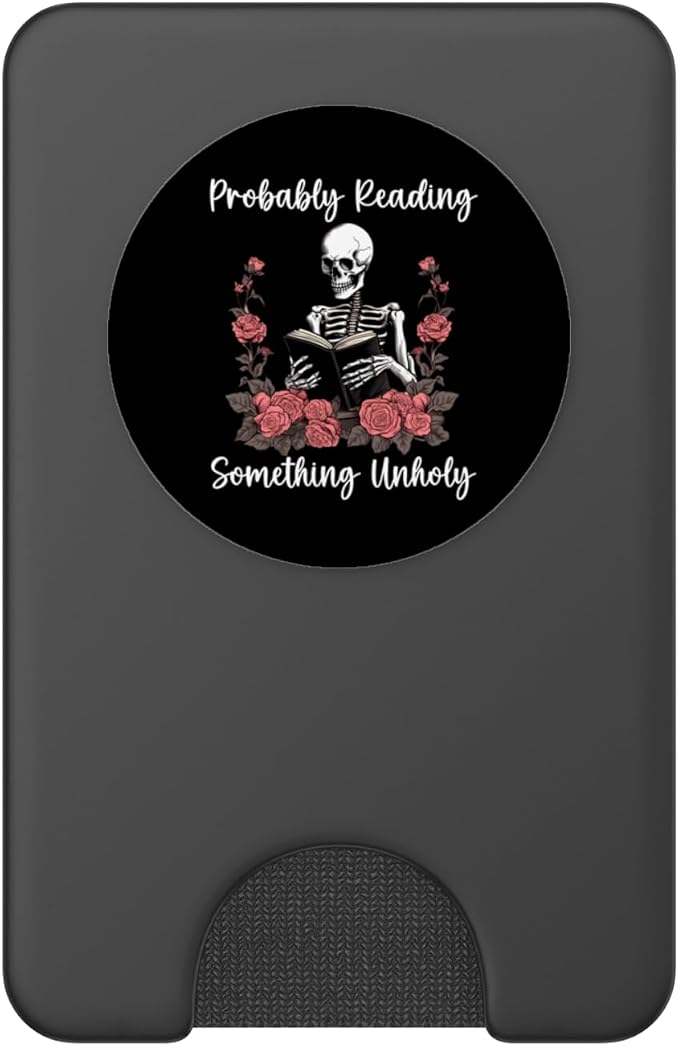 Smutty Book Smutt Probably Reading Something Unholy Romance PopSockets Adhesive PopGrip