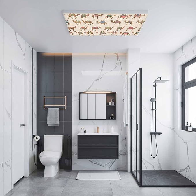 Fluorescent Light Covers for Ceiling Lights Desert Camel Magnetic Light Filters