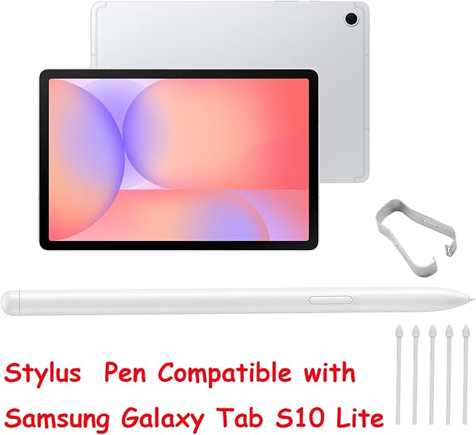 Galaxy Tab S10 Lite S Pen Replacement for Samsung Galaxy Tab S10 Lite Stylus PenTab S10 Lite Pen Replacement +Free 5 Tips for Samsung Galaxy Tab S10 Lite S Pen(Beige)