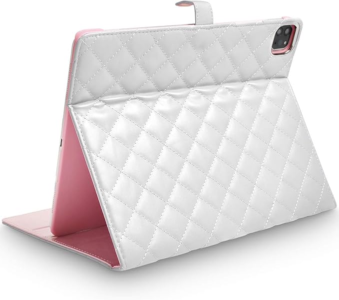 for iPad Pro 11 inch Case 2022(4th Gen)/2021(3rd Gen)/2020(2nd Gen)/2018 (1st Gen)Cute Crown Bling Diamond PU Leather Smart Auto Sleep/Wake Stand Shockproof Cover for iPad Pro 11 Inch Black