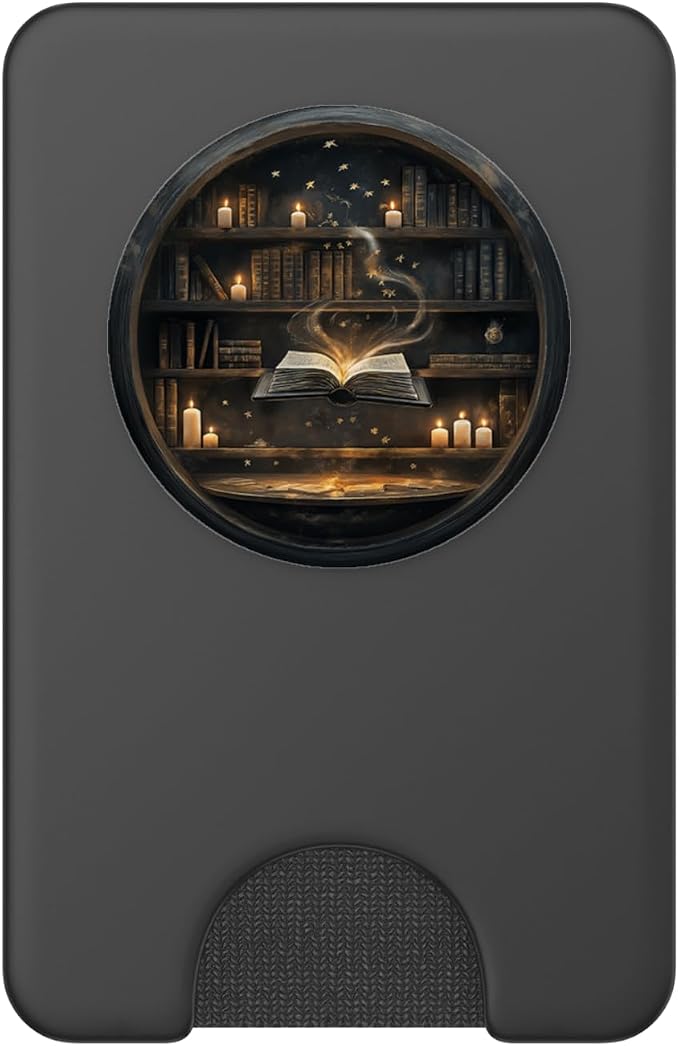 Book Bookshelf Library Candles Star Stars Bookish PopSockets PopGrip for MagSafe