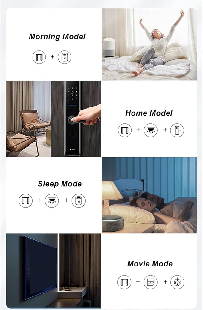 Changor Smart Curtain Opener, Automatic Remote Control Voice Compatible Curtain Motor Timer Controller for Home Office Black PC Material