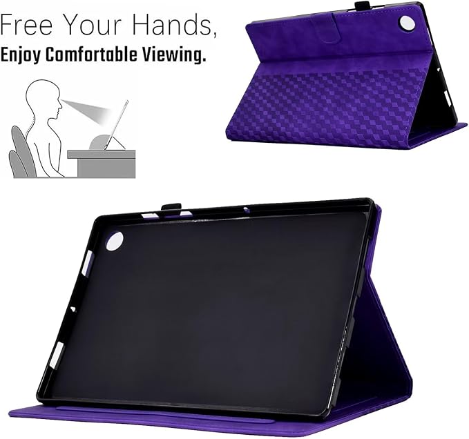 Fancity Case Fits Samsung Galaxy Tab A9/A11 Plus 11” 2025/2023 X210/X216 | Premium PU Leather Cover with Multi-Angles Pencil Holder Smart Wake Sleep for Galaxy Tab A9 A11 Plus X218 Beach