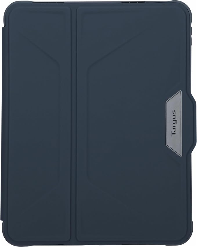 Targus VersaVu iPad 10th Generation Case 2022 iPad 10.9 Inch Case 10 Case 360 Degree Rotating Military Grade Drop Protection Cover for 10.9â€ 10th Gen 2022 Magnetic Close Black (THZ935GL)