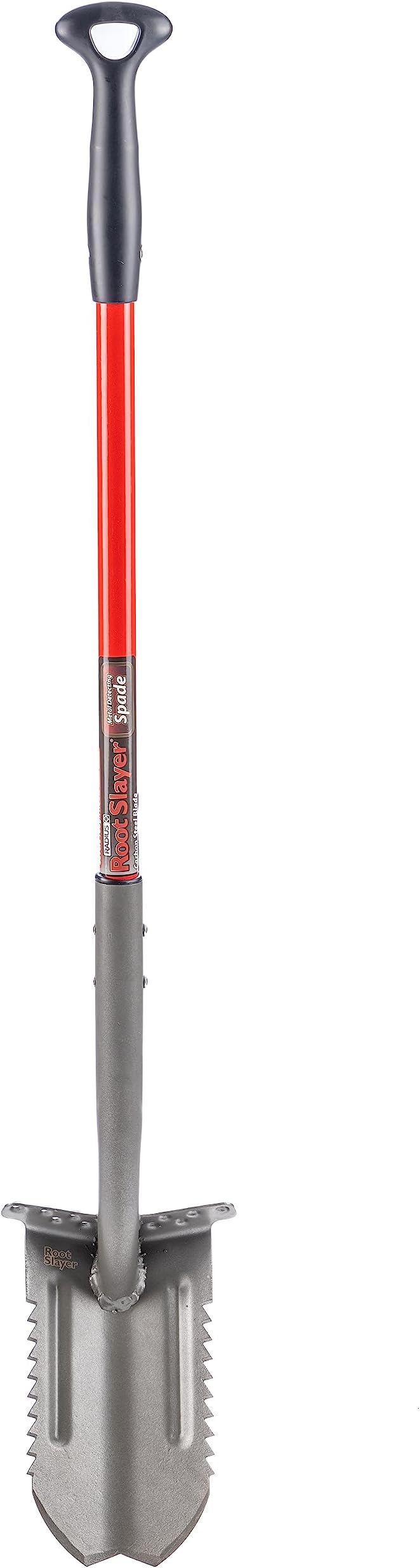 Root Slayer 23811, Metal Detecting Spade, Red