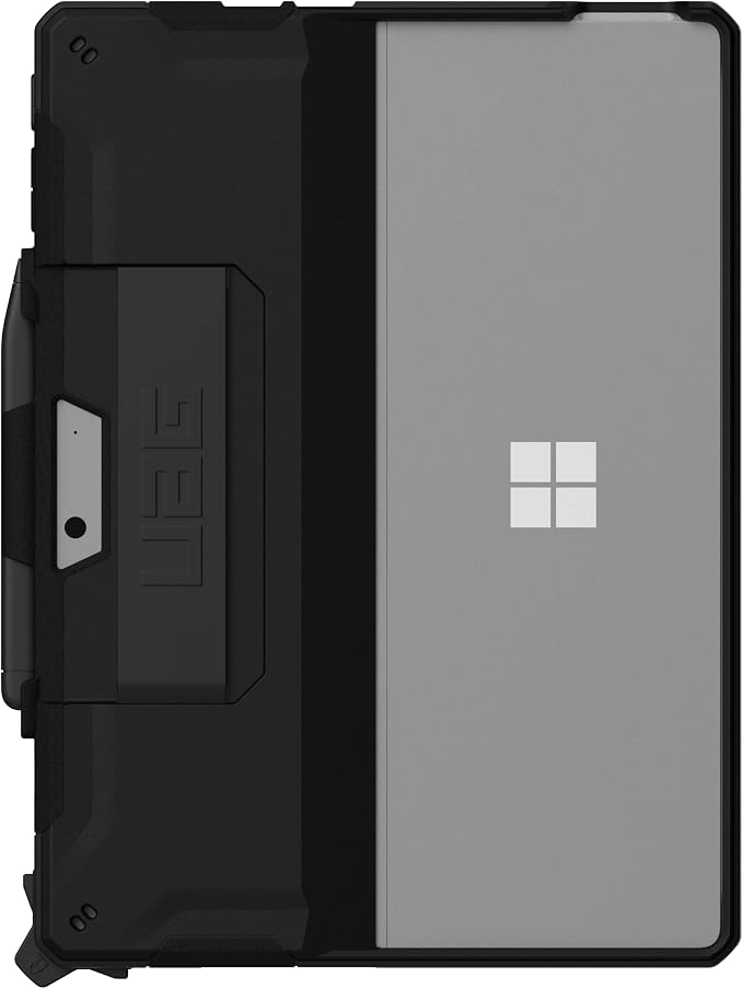 URBAN ARMOR GEAR UAG Designed for Microsoft Surface Pro 13 12/11 Edition Case with Built-in Kickstand &amp Pen Holder Compatible with Type Cover Keyboard Rugged Protective Cover Metropolis Black