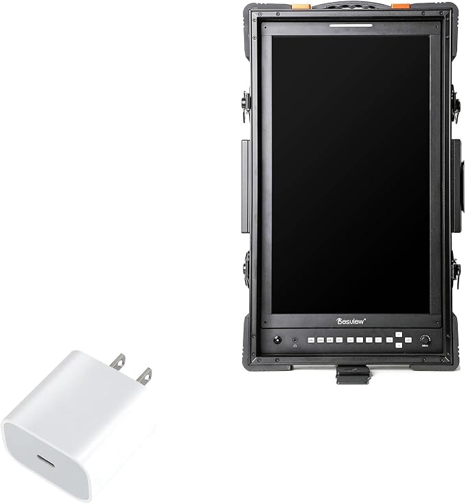 BoxWave Charger Compatible with Desview V21 - PD GAN miniCube (30W) 30W Tiny PD GAN Type-C Wall Charger - Winter White