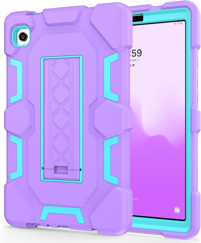 Case for Samsung Galaxy Tab A11+/A11 Plus 11” 2026 Samsung Galaxy Tab A9+/A9 Plus 11” 2024 Model Heavy Duty Shockproof Hard High Impact Protective Case Black