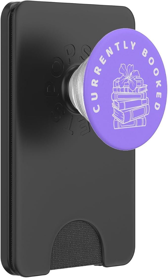 PopSockets Bookish Phone Grip &amp Stand - Currently Booked PopSockets PopGrip for MagSafe