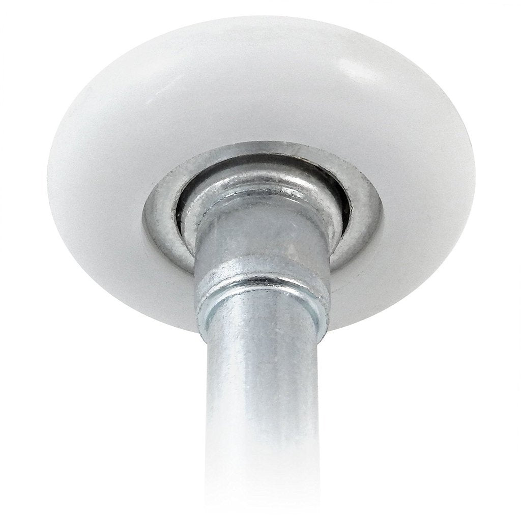 BC Precision 12 Pack Garage Door Rollers, Premium Sealed Nylon, Quiet, Strong, 4" Inch Stems, 2" Inch Rollers, 13 Balls