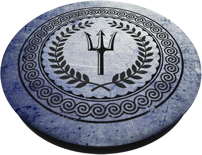 Poseidon Ancient Greek God Of The Sea PopSockets Adhesive PopGrip