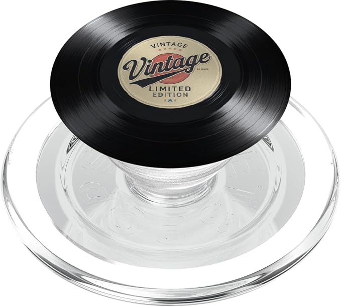 Vinyl Record Player Vinyl Collector Retro Music Lover PopSockets PopGrip for MagSafe