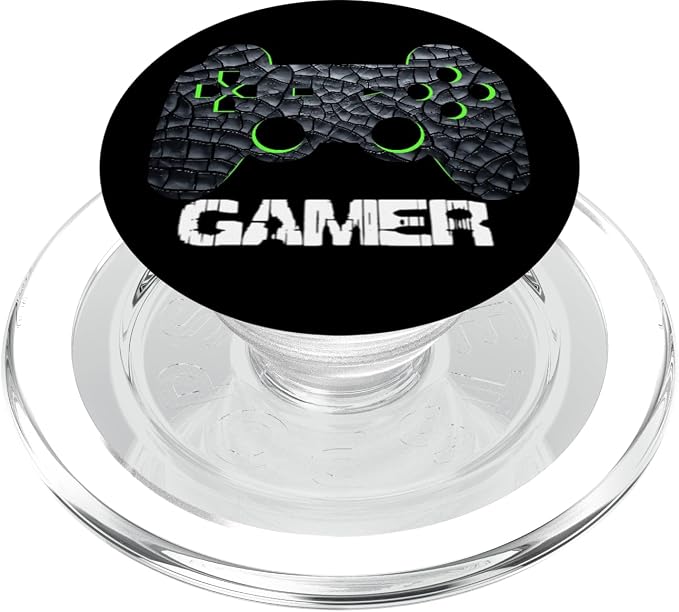 Gamer Gaming Cool Video Games Design Boys Girls Teens PopSockets Swappable PopGrip