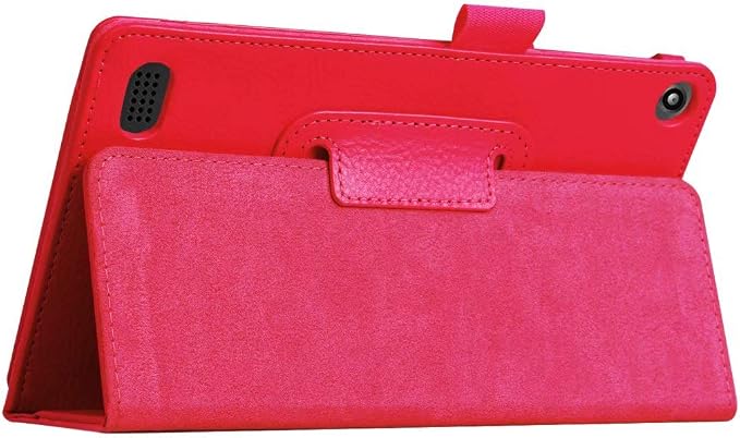 Tablet Cover for Amazon Kindle Fire 7 5th Generation(Model:SV98LN2015 Release)Ultra Slim Folio Stand Lightweight Leather Case for Kindle Fire HD7 5th Gen 7 (Li-Brown)