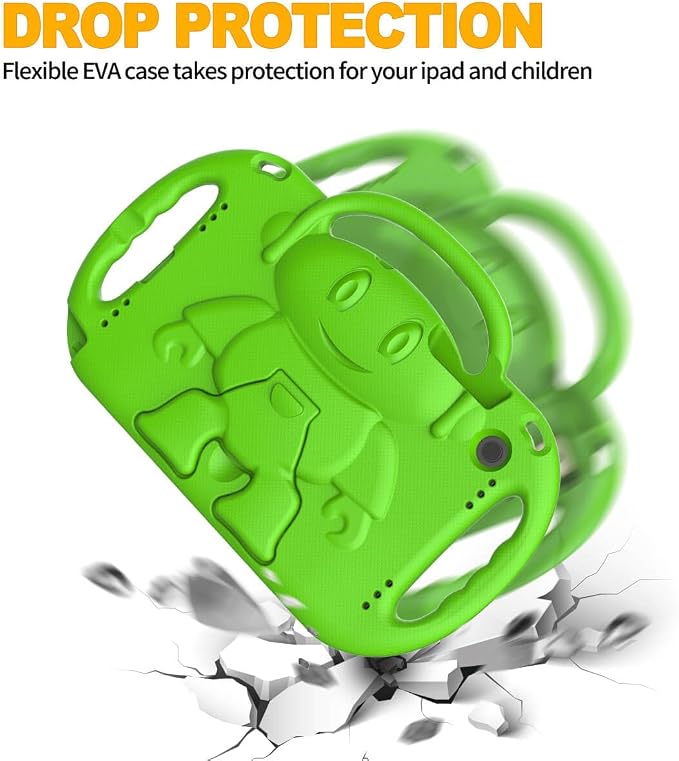 Kids Case for Samsung Galaxy Tab A11+ Plus/A9+ Plus 11 Inch Black | Shockproof Lightweight Protective Cover with Handle Stand and Adjustable Strap Fit for Galaxy Tab A11+ 2025/A9+ 2023