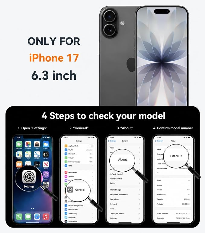 Magnetic Design for iPhone 16 CaseCompatible with MagSafe[Military Grade Drop Protection] Camera Lens Protector Cover Logo View Dust-Proof Matte Shockproof Protective CoverNavy Blue
