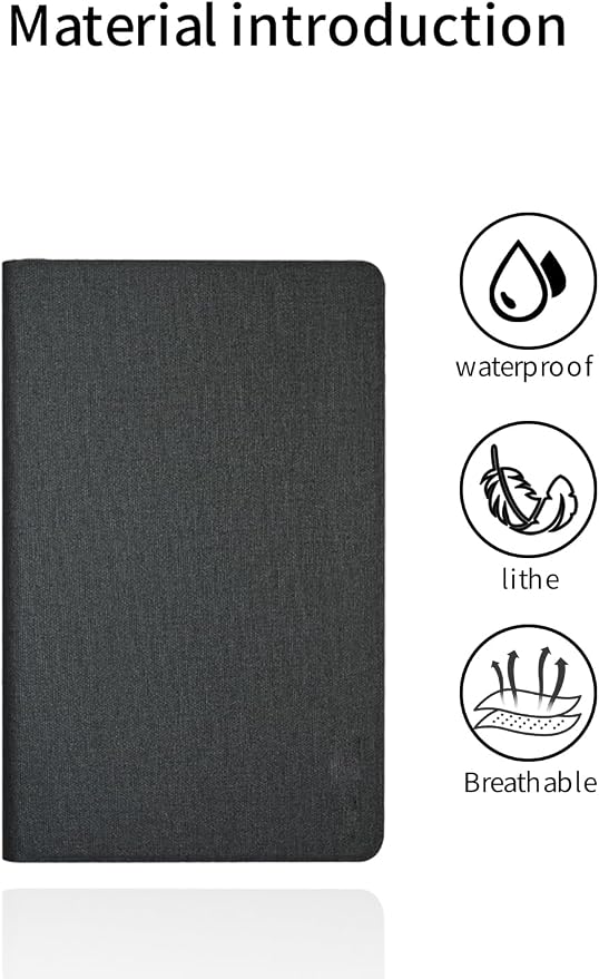 for Teclast T65 13.4 Inch Tablet CaseBOVUGAC Case Cover with Auto Sleep&ampWake FunctionFull Protection Premium PU Scratch Resistant for Teclast T65 13.4 Tablet(Black)