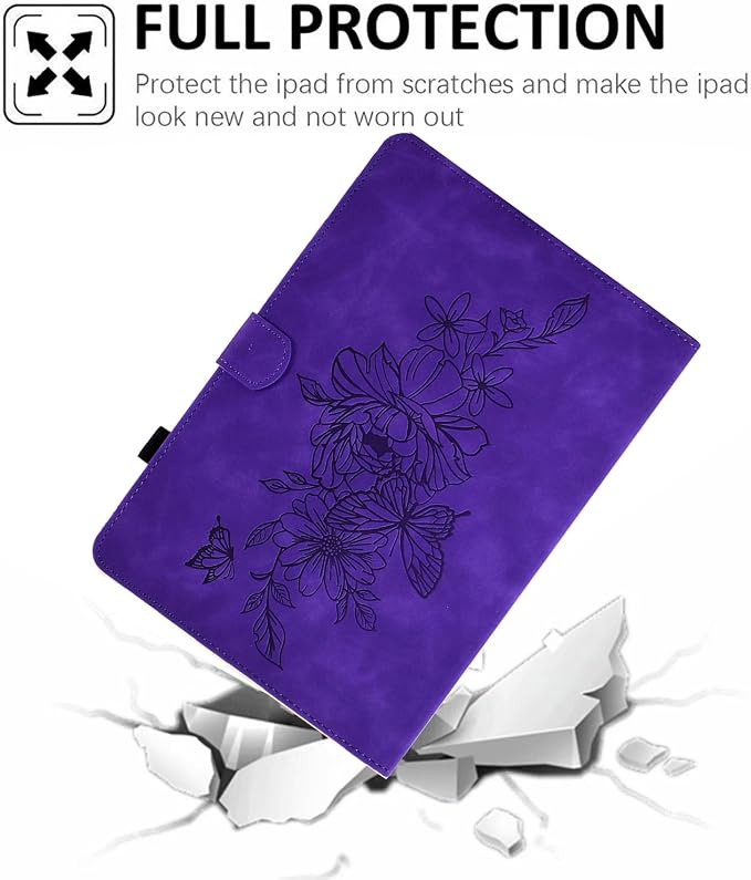 Case for Galaxy Tab A11+ Plus 2026/ A9 Plus 2024 11-Inch Funut PU Leather Folio Cover Multi-Angle Stand with Auto Wake/Sleep Case for Samsung Galaxy Tab A9 Plus/A9+ Tablet Bird