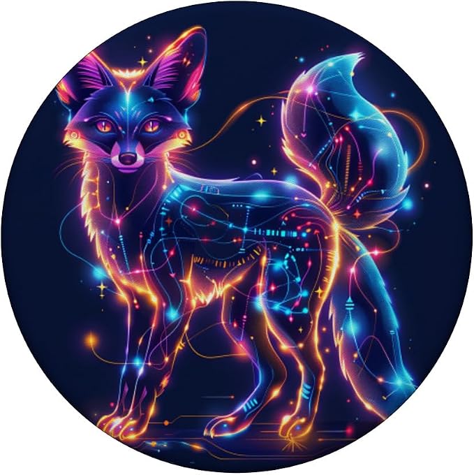 Fox Lover Vixen Foxes Wildlife Animal Foxes PopSockets Adhesive PopGrip