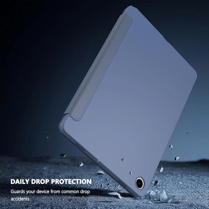 Case for Samsung Galaxy Tab S6 10.5 2019 (Model SM-T860/T865/T867) - Slim Lightweight Durable Trifold Stand Cover Supports Auto Wake/Sleep Blue
