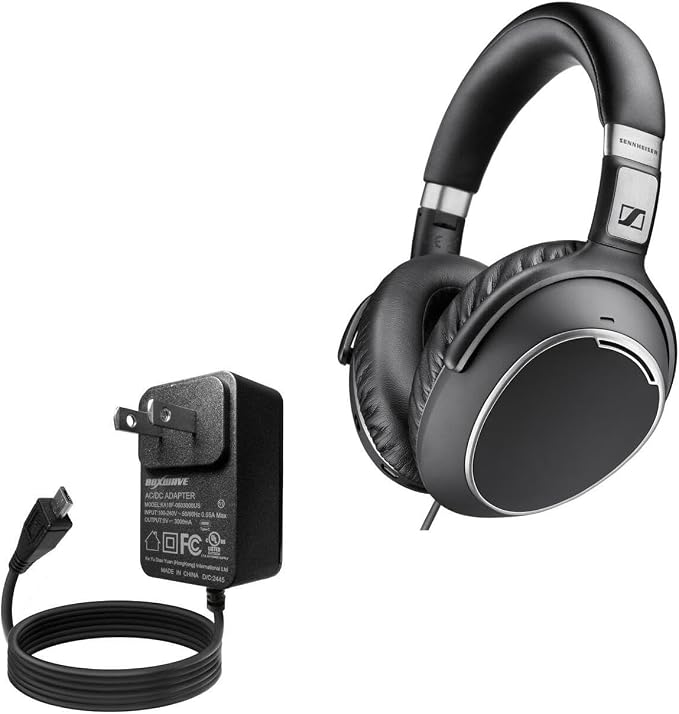 BoxWave Charger Compatible with Sennheiser PXC 480 - Wall Charger Direct (15W) Rapid Charge Your Device with Built-in 3ft Cable