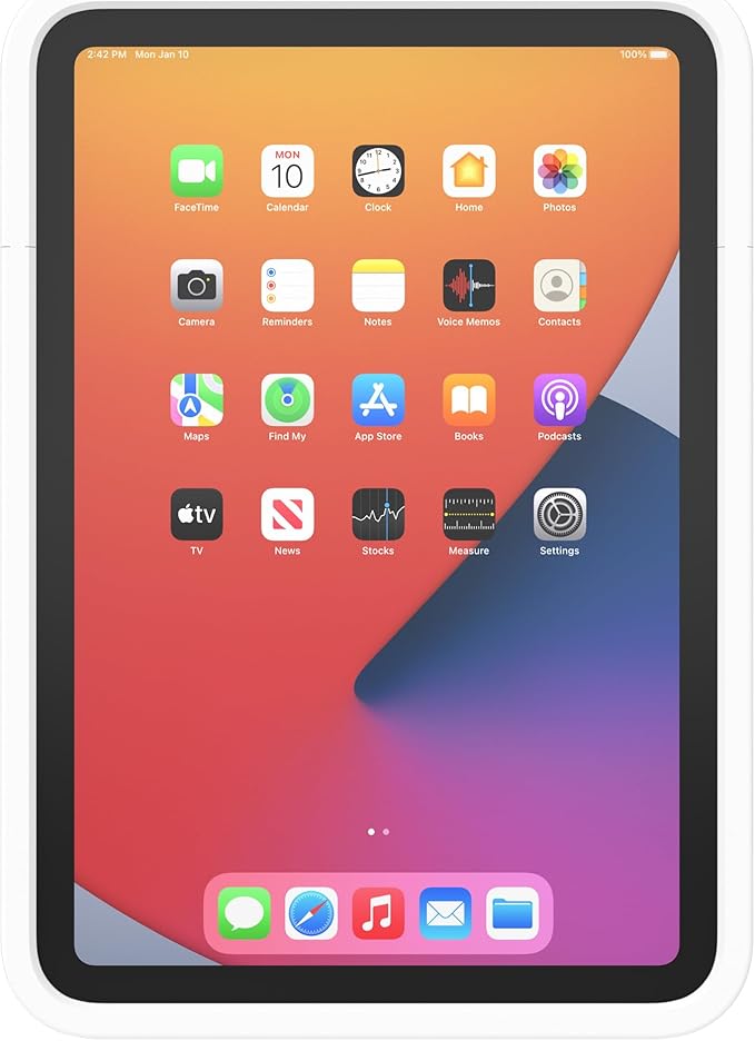 72300 Connect PRO iPad Case – Wireless Charging Case for iPad 10.2” (9th 8th 7th Gen) | Contactless Charging Magnetic Docking and 360° Rotation | Secure &amp Sleek Design – Black