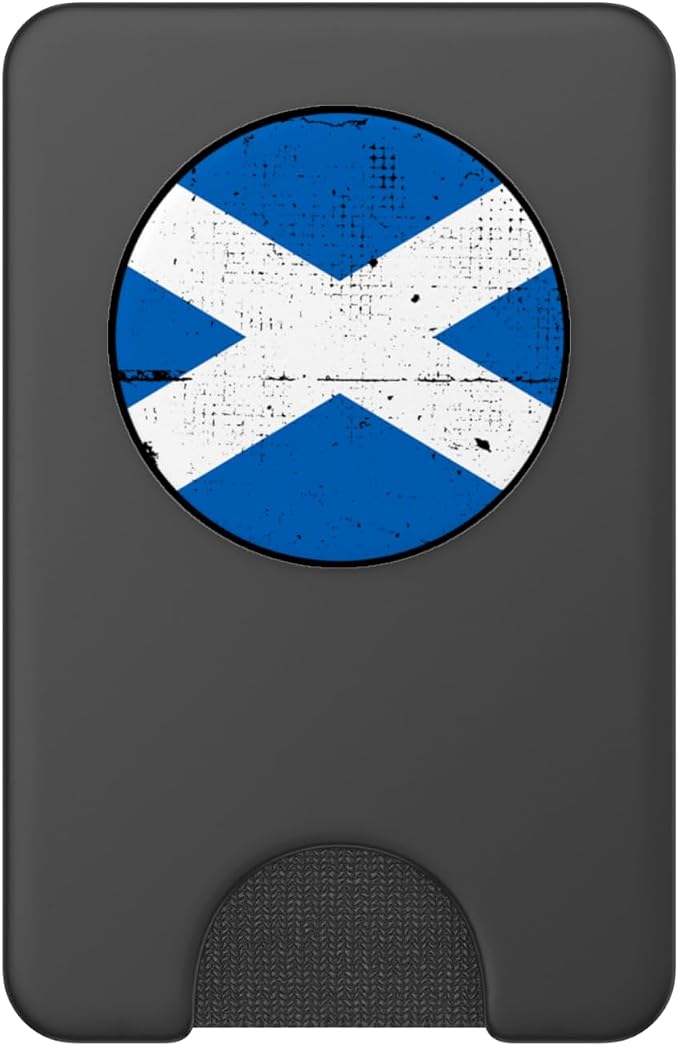 Scotland Vintage Scottish Flag Scotsman PopSockets Adhesive PopGrip