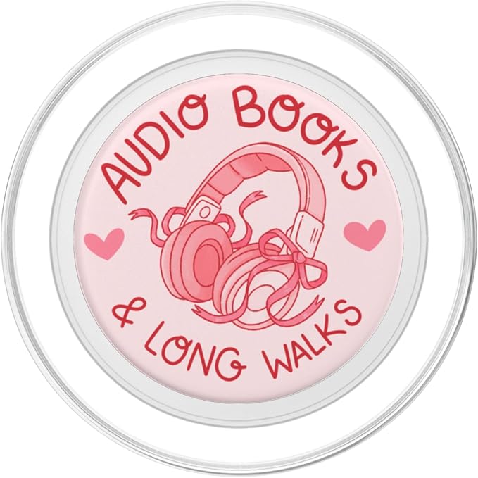 PopSockets Phone Grip &amp Stand - Audiobooks &amp Long Walks PopSockets PopGrip for MagSafe