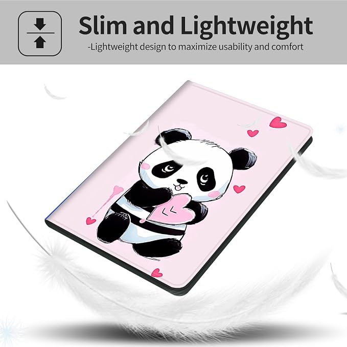 Case for iPad (A16) 11th Generation 11 Inch (2025)iPad 10th Generation 10.9 Inch (2022)PU Leather Slim Standing Smart Coverwith Auto Sleep/WakeBall on Fire