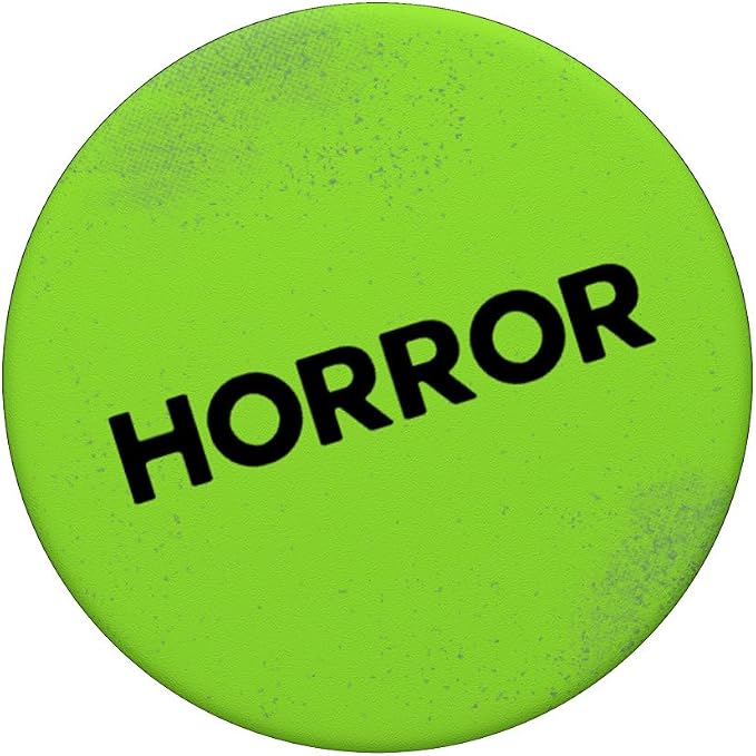 VHS Horror Movie Rental Logo - 80s VCR Collector PopSockets Adhesive PopGrip