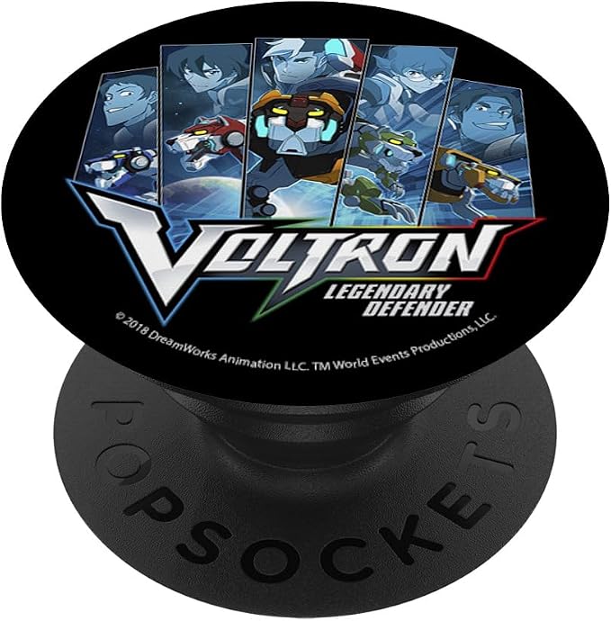 Voltron: Legendary Defender The Paladins And Lions PopSockets Adhesive PopGrip