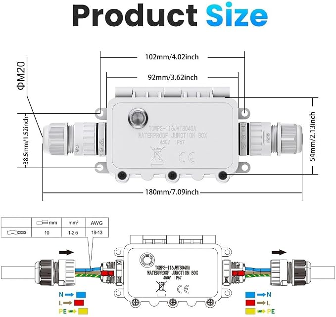 16A Outdoor Waterproof Control Pool Filters Garden Pumps